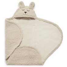 Jollein - Pelenkás takaró gyapjú Bunny 100x105 cm Nougat