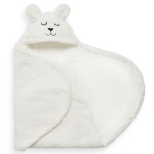 Jollein - Pelenkás takaró gyapjú Bunny 100x105 cm Off White