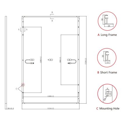 Jolywood Ntype 415Wp IP68 kétoldalas fotovoltaikus napelem