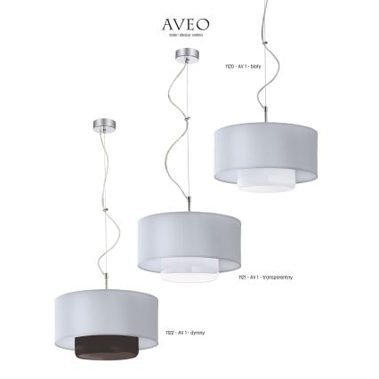Jupiter 1120 - AV1 - Függeszték AVEO 1xE27/80W/230V