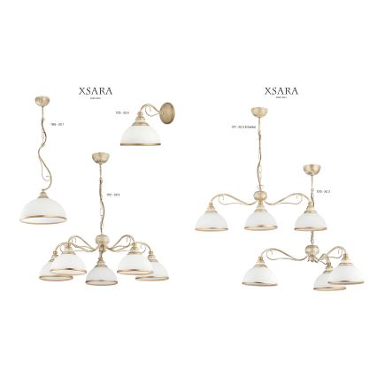 Jupiter 1171 - Függeszték XSARA 3xE27/60W/230V