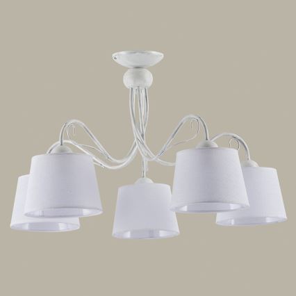 Jupiter 1350 - KM 5 PB - Mennyezeti lámpa KAMELIA 5xE27/60W/230V