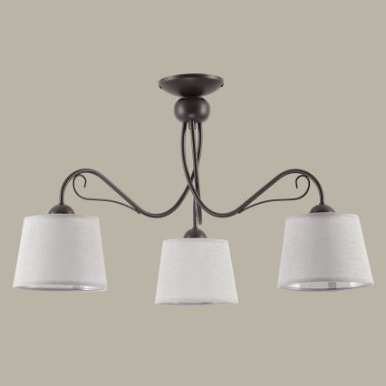 Jupiter 1365 - KM 3 PV - Mennyezeti lámpa KAMELIA 3xE27/60W/230V