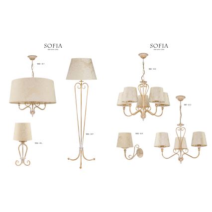 Jupiter 1595 - SI P EC - Állólámpa SOFIA E27/60W