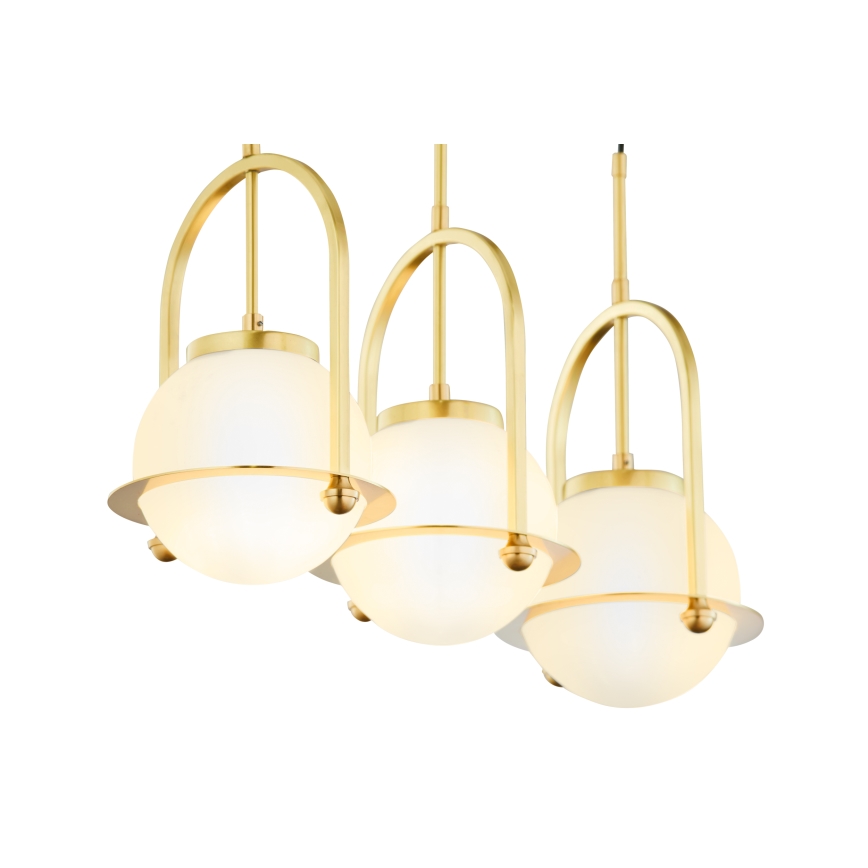 Jupiter 1917 - ROSSO kábeles csillár 3xE27/15W/230V arany