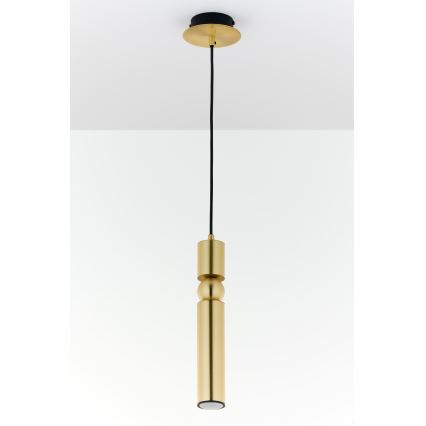 Jupiter 2009 - Csillár zsinóron ALAS 1xGU10/10W/230V arany