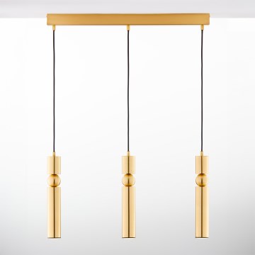 Jupiter 2010 - Csillár zsinóron ALAS 3xGU10/10W/230V arany