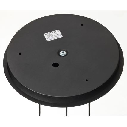 Jupiter 2013 - Csillár zsinóron ALAS 3xGU10/10W/230V fekete/arany