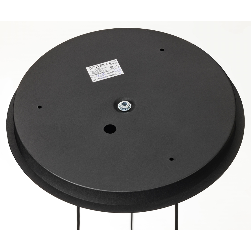 Jupiter 2016 - Csillár zsinóron ALAS 3xGU10/10W/230V arany/fekete