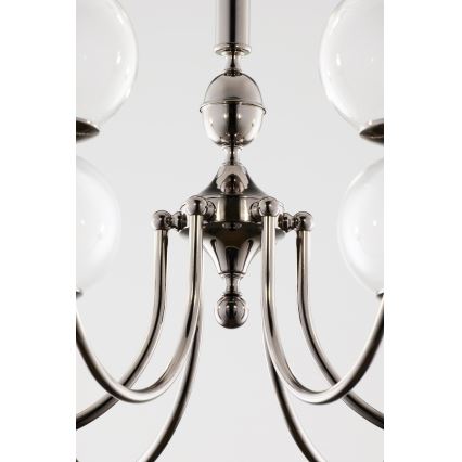 Jupiter 2022 - Csillár láncon BRILLANTE 6xG9/10W/230V fényezett króm