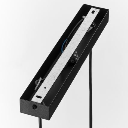 Jupiter 2027 - Csillár zsinóron FIORI 3xG9/10W/230V fekete/arany/bézs