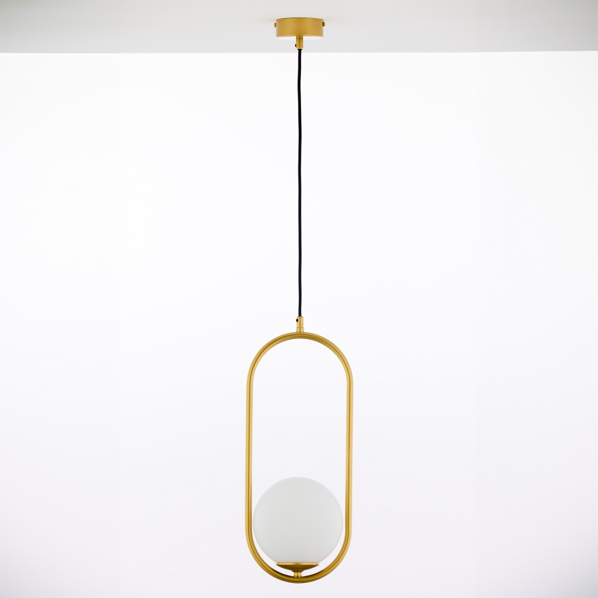 Jupiter 2042 - Csillár zsinóron IGON 1xE14/40W/230V arany