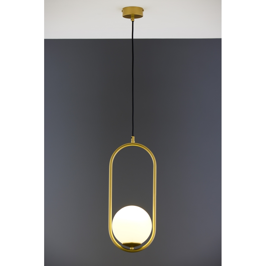 Jupiter 2042 - Csillár zsinóron IGON 1xE14/40W/230V arany