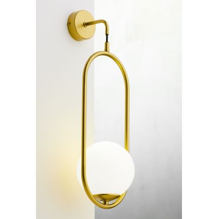 Jupiter 2043 - Fali lámpa IGON 1xE14/40W/230V arany