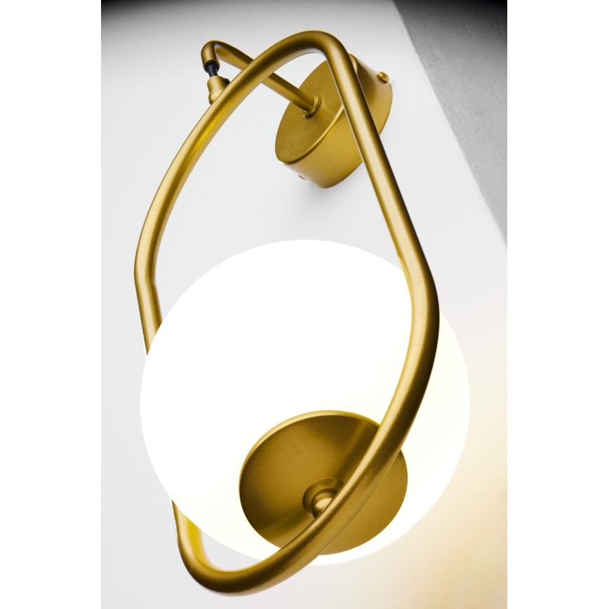 Jupiter 2043 - Fali lámpa IGON 1xE14/40W/230V arany