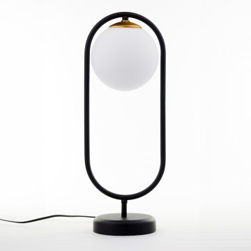 Jupiter 2044 - Asztali lámpa IGON 1xE14/40W/230V fekete