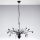 Jupiter 2057 - Láncos csillár GLORIOSA 15xG9/14W/230V fekete