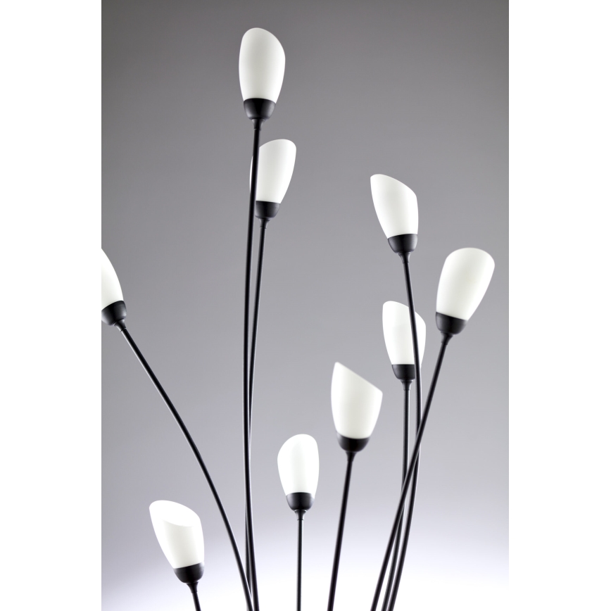 Jupiter 2058 - GLORIOSA állólámpa 9xG9/14W/230V fekete