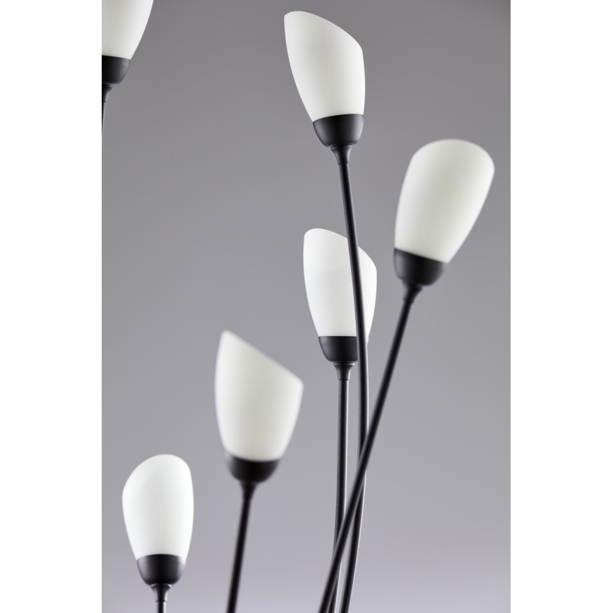 Jupiter 2058 - GLORIOSA állólámpa 9xG9/14W/230V fekete