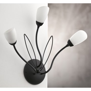 Jupiter 2059 - GLORIOSA fali lámpa 3xG9/14W/230V fekete