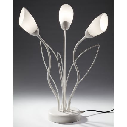 Jupiter 2060 - Asztali lámpa GLORIOSA 3xG9/14W/230V krémszínű