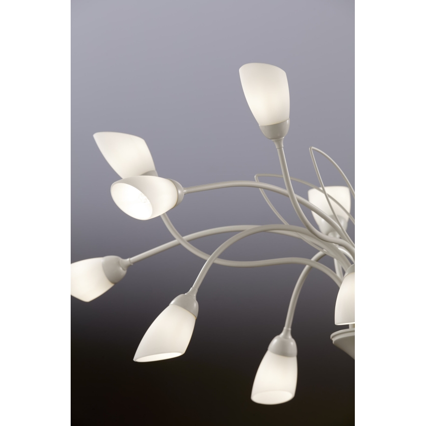 Jupiter 2062 - Láncos csillár GLORIOSA 15xG9/14W/230V krémszínű