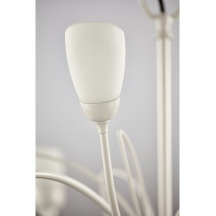 Jupiter 2062 - Láncos csillár GLORIOSA 15xG9/14W/230V krémszínű