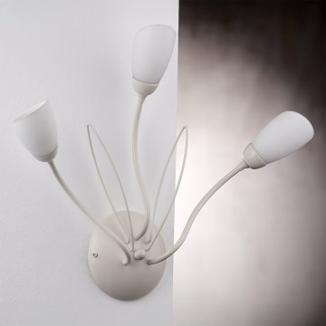 Jupiter 2064 - GLORIOSA fali lámpa 3xG9/14W/230V krémszínű