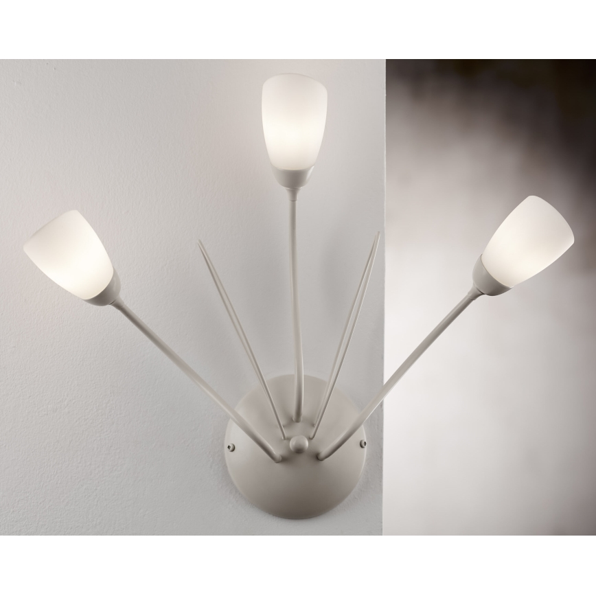 Jupiter 2064 - GLORIOSA fali lámpa 3xG9/14W/230V krémszínű