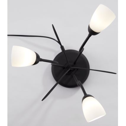 Jupiter 2065 - Asztali lámpa GLORIOSA 3xG9/14W/230V fekete