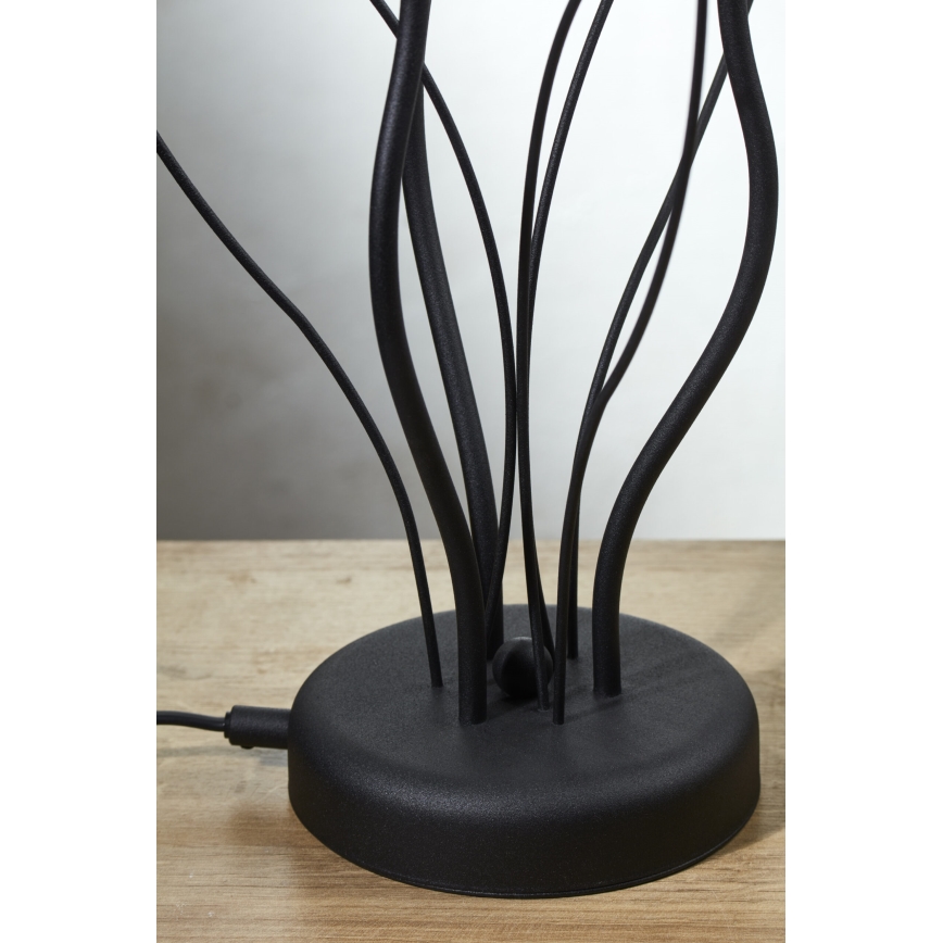 Jupiter 2065 - Asztali lámpa GLORIOSA 3xG9/14W/230V fekete