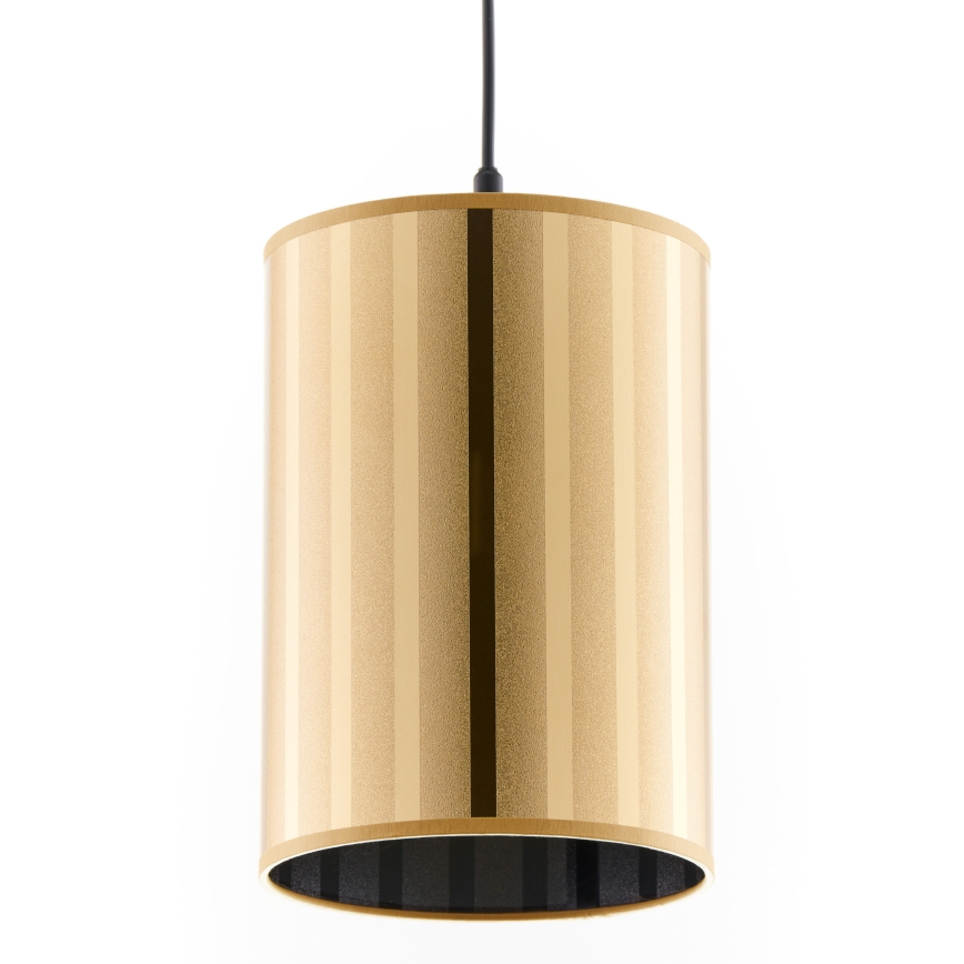 Jupiter 2090 - Kábeles csillár CORTINA 1xE27/15W/230V arany/fekete