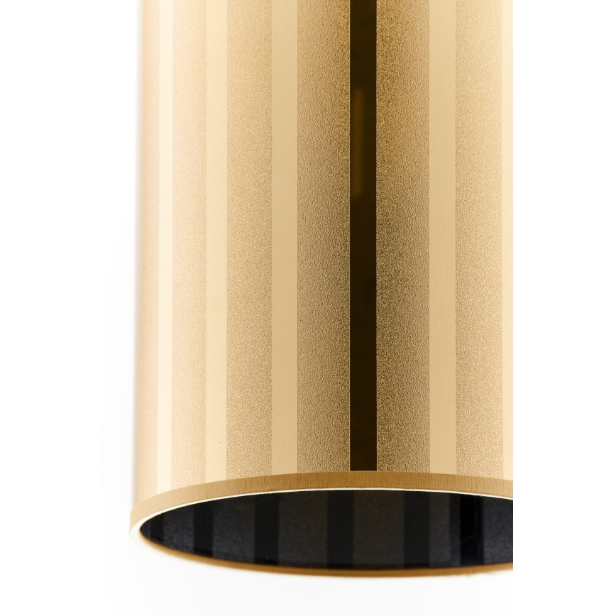 Jupiter 2090 - Kábeles csillár CORTINA 1xE27/15W/230V arany/fekete