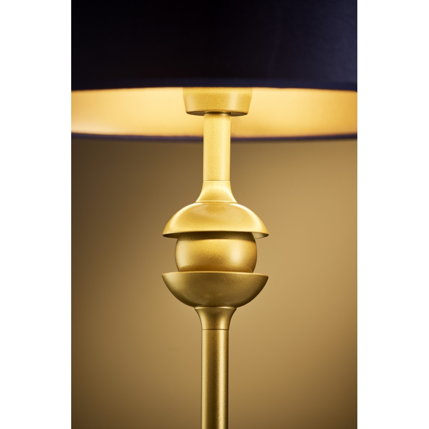 Jupiter 2116 - Asztali lámpa KASZMIR 1xE27/15W/230V kék/arany