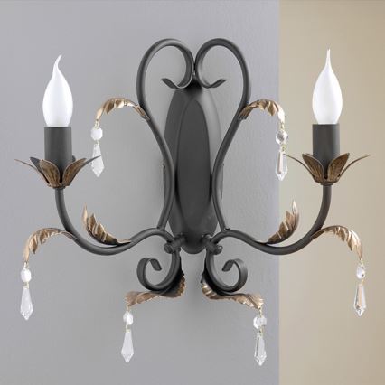 Jupiter 724 - BAK2 - Fali lámpa BONA 2xE14/40W/230V