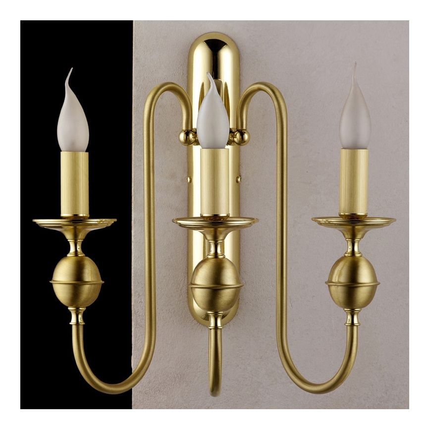 Jupiter 881-CEK3 - Fali lámpa CEZAR 3xE14/40W/230V