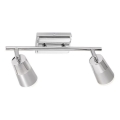 JUST LIGHT. 11229-17 - LED Spotlámpa DALLI 2xLED/3,5W/230V fényezett króm