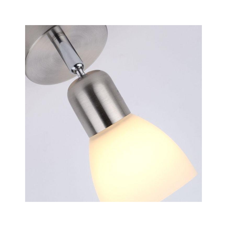 JUST LIGHT. 11951-55 - Fali spotlámpa KARO 1xE14/40W/230V matt króm