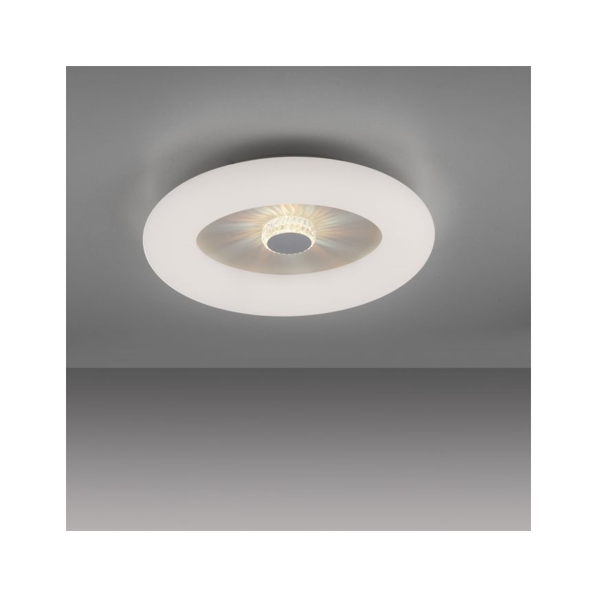 JUST LIGHT. 14383-16 - LED Dimmelhető mennyezeti lámpa VERTIGO LED/26W/230V 2700-5000K fehér + távirányítás