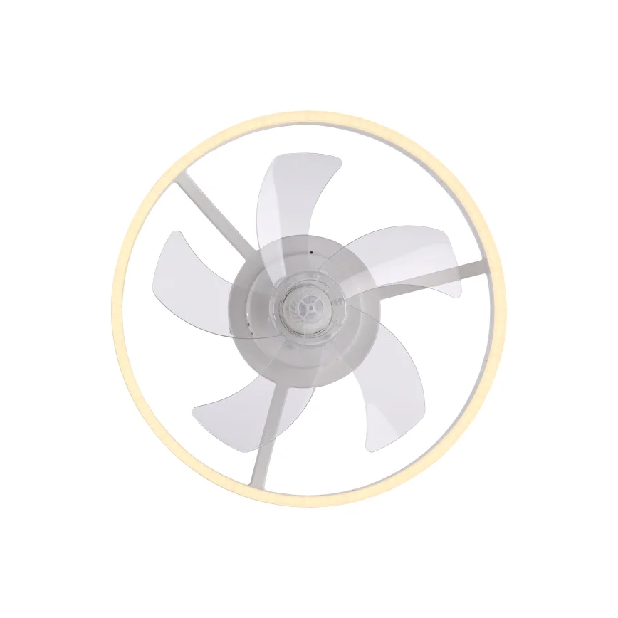JUST LIGHT. 14624-16 - LED dimmelhető mennyezeti ventilátor világítással RITA LED/22W/230V 3000-6000K átm. 50 cm fehér + távirányító