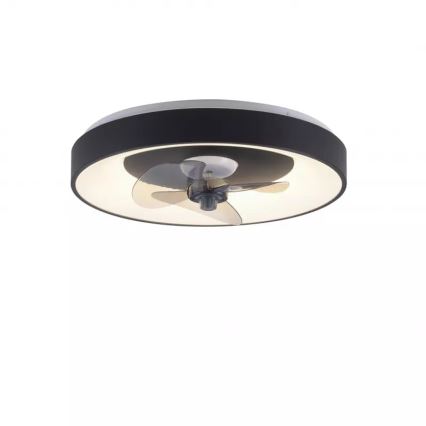 JUST LIGHT. 14644-18 - LED Dimmelhető mennyezeti lámpa ventilátorral VENIKA LED/36W/230V átm. 48,6 cm 2700-5000K + távirányítás