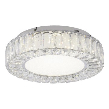 JUST LIGHT. 15221-17 - LED mennyezeti lámpa KULUNKA LED/32W/230V átm. 37 cm fényes króm