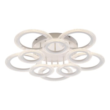 JUST LIGHT. 15268-16 - LED mennyezeti lámpatest CRYSTALLO LED/48,5W/230V átm. 68,6 cm, fehér
