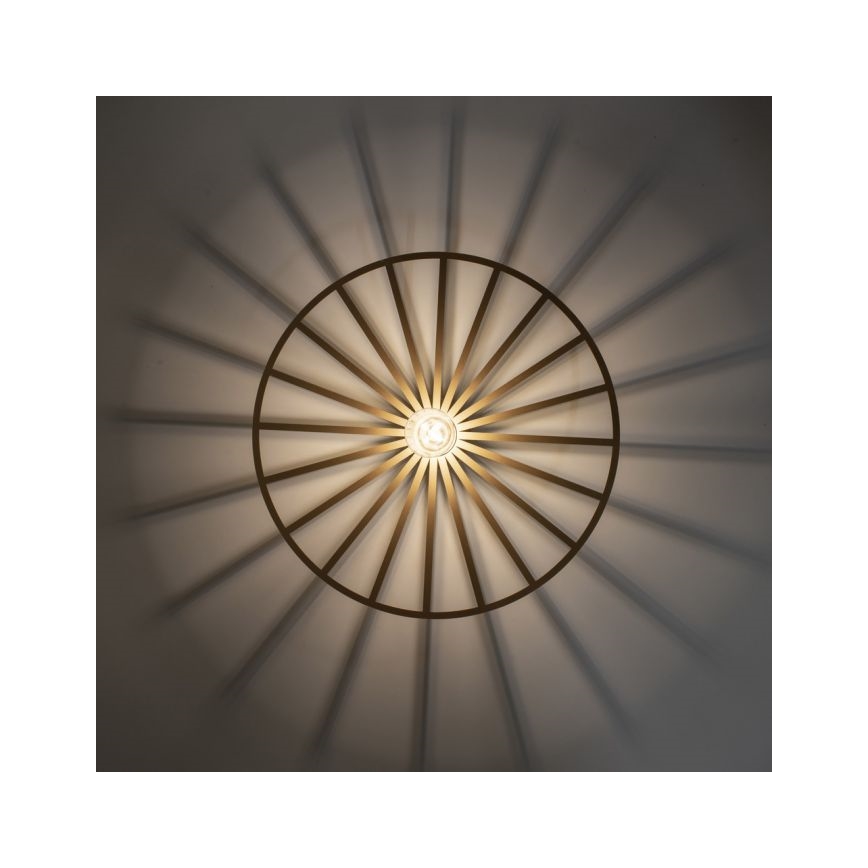 JUST LIGHT. 15636-60 - Mennyezeti lámpa SPIKE 1xE27/40W/230V átm. 50 cm réz