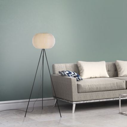 JUST LIGHT. 17202-16 - Állólámpa PAPEL 1xE27/60W/230V fehér