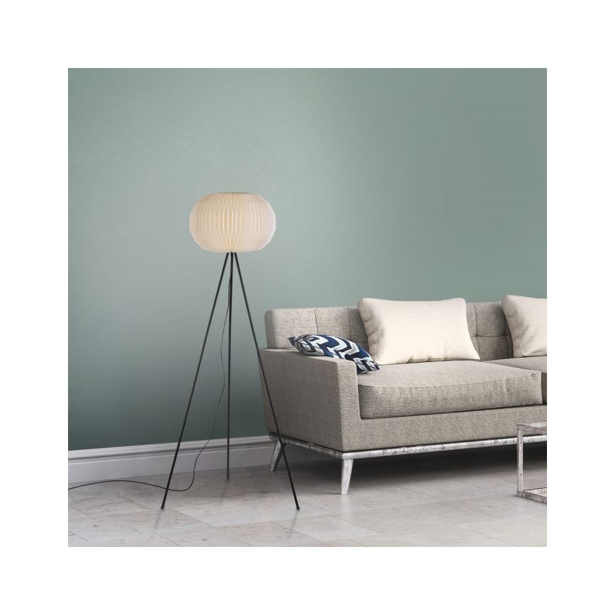 JUST LIGHT. 17202-16 - Állólámpa PAPEL 1xE27/60W/230V fehér