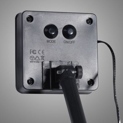 JUST LIGHT. 19971-18 - RGB LED napelemes szalag TEANIA LED/3,7V 5 m 1200 mAh IP44 fekete