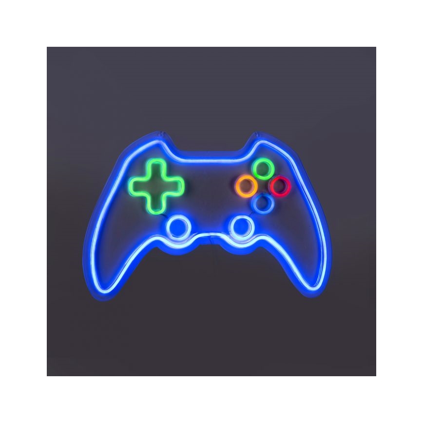 JUST LIGHT. 85022-70 - LED neon falidekoráció NEON LED/6,5W/5V gamer