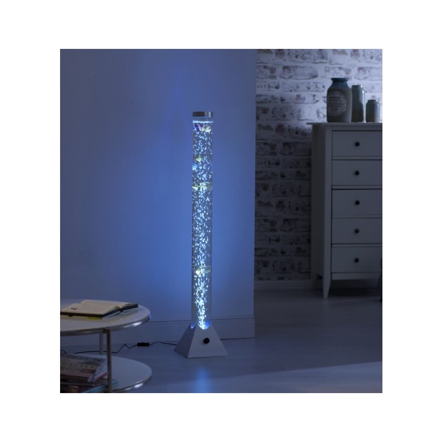 JUST LIGHT. 85106-55 - LED RGB Dekor állólámpa AVA 12xLED/0,06W/230V