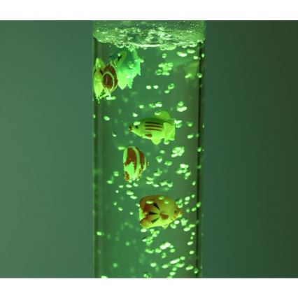 JUST LIGHT. 85106-55 - LED RGB Dekor állólámpa AVA 12xLED/0,06W/230V